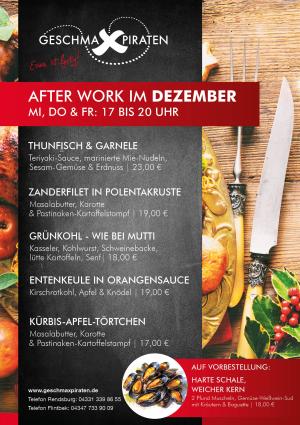 Bild zu die Dezember Abendkarte ist da